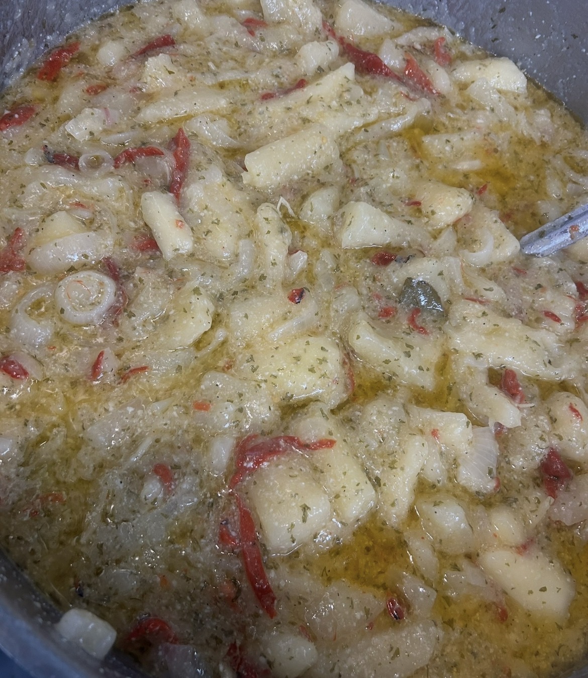 Puerto Rican yuca en escabeche